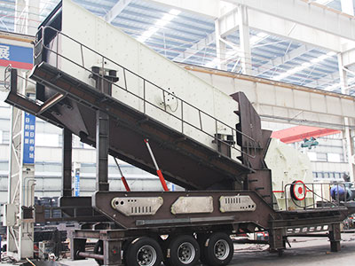 車載式移動破碎站生產(chǎn)車間