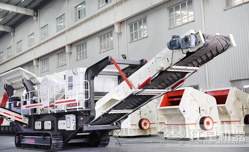 履帶移動破碎站與反擊式破碎機的混搭