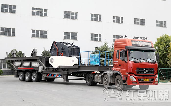 移動靈活的移動式建筑垃圾破碎站