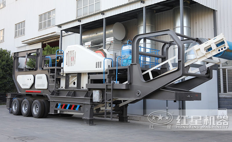 車載式移動破碎站實(shí)拍圖