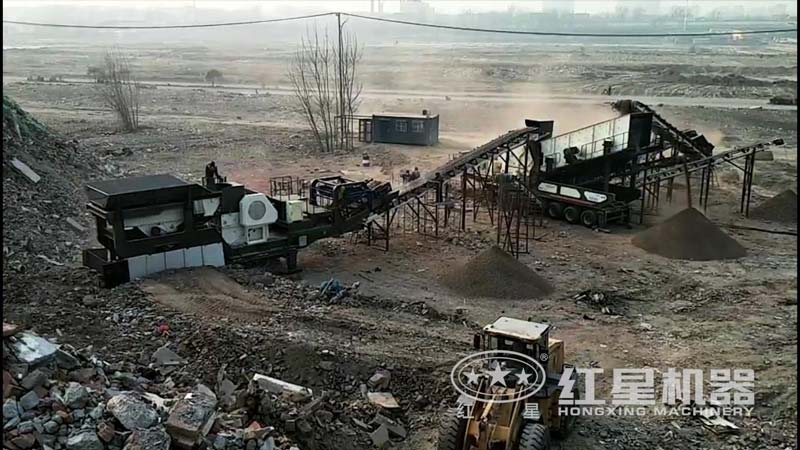 移動顎破+移動反擊破聯(lián)合作業(yè)