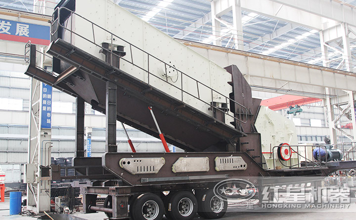 反擊破移動(dòng)破碎站，細(xì)碎+篩分，省錢(qián)又省心