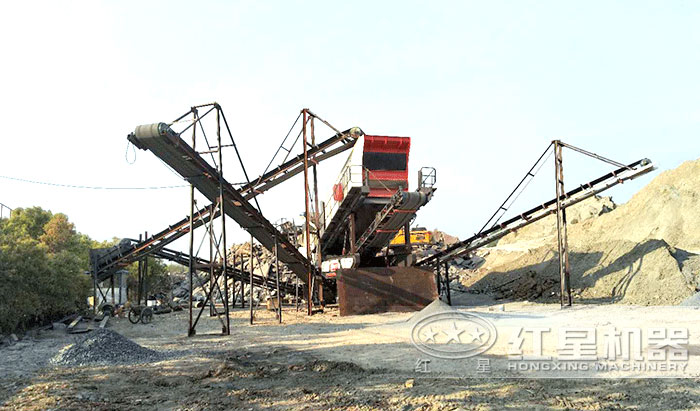 移動石子生產(chǎn)設(shè)備加工石子