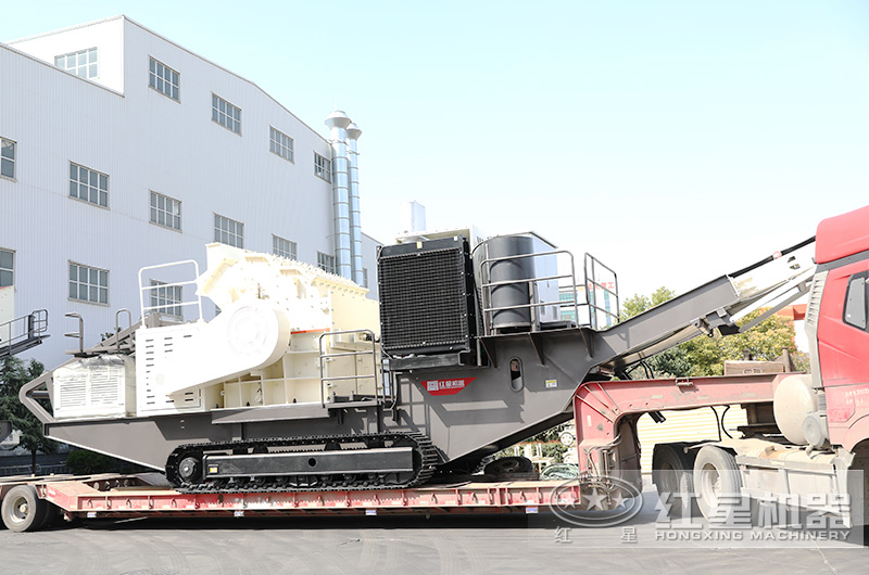 履帶移動(dòng)粉碎機(jī)，模塊化設(shè)計(jì)，移動(dòng)自由