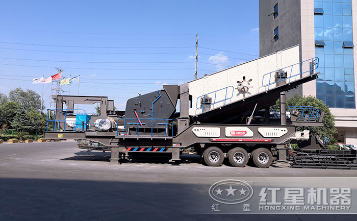 石子移動(dòng)破碎站