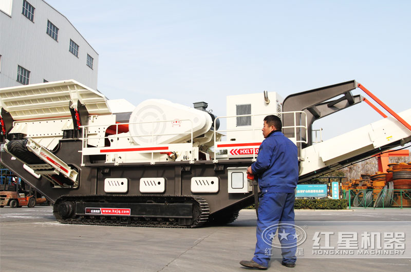 顎式履帶移動破碎機